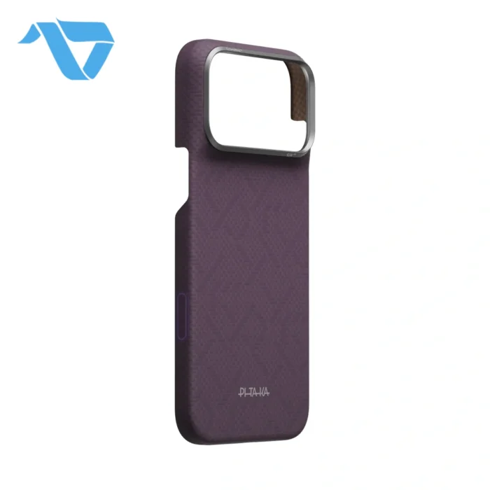 Pitaka Edge Case for iPhone 17/18 Pro Max - PTK Weaving - Charoite Purple (PitaTap) - Image 3