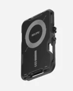Aulumu G03 Multi-Tool Magnetic Metal Wallet | Frosted Cover | Magnetic - Translucent Gray - Image 14