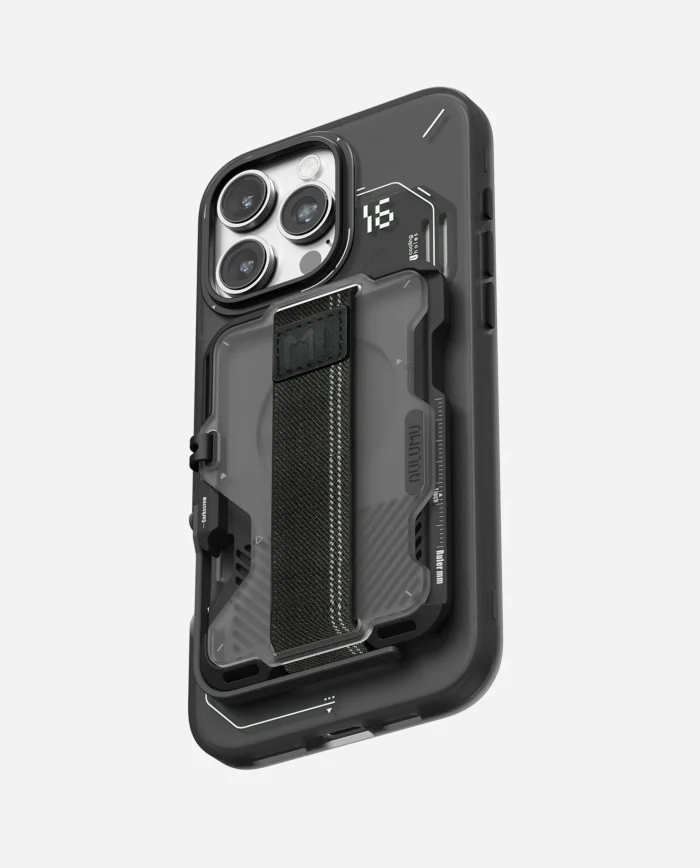 Aulumu G03 Multi-Tool Magnetic Metal Wallet | Frosted Cover | Magnetic - Translucent Gray - Image 11