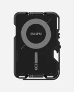 Aulumu G03 Multi-Tool Magnetic Metal Wallet | Frosted Cover | Magnetic - Translucent Gray - Image 6