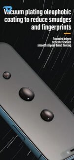 Blueo HD 3D Privacy Tempered Glass Screen Protector for iPhone 18 Pro Max - الصورة 7