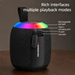 Monster AirRock S07 Pro – Laser Light Colorful Wireless Speaker Black - Image 5