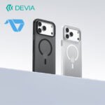 DEVIA Light Ripple Series Curved Skin-Friendly Magnetic Case iPhone 18 Pro Max - Black - Image 4
