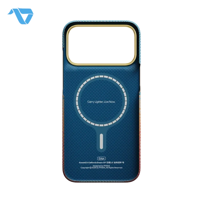 Pitaka Edge Case for iPhone 17/18 Pro Max - California Dream-01 (PitaTap™) - Image 3