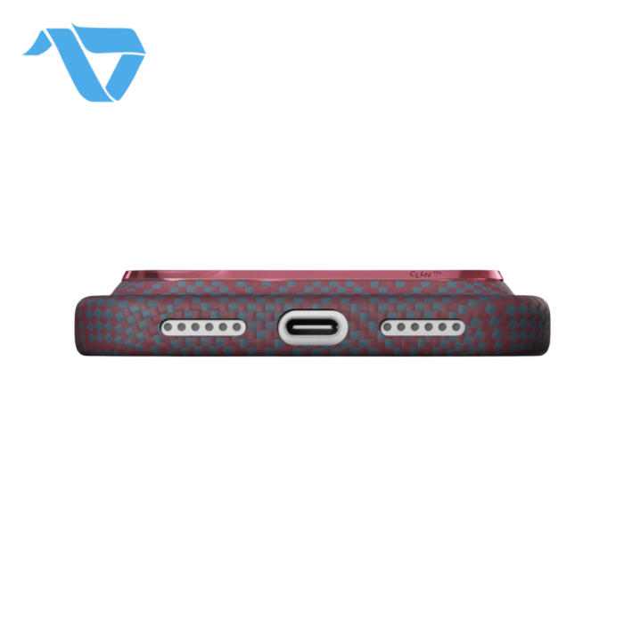 Pitaka Edge Case for iPhone 17/18 Pro Max - Blue's Red (PitaTap) - Image 9