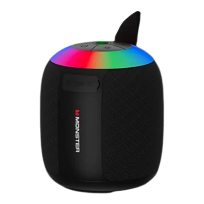 Monster AirRock S07 Pro – Laser Light Colorful Wireless Speaker - Black - Image 2