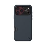 Aulumu A18 Armor Slim Shockproof Case for iPhone 17/18 Pro Max - Dark Blue on iPhone 18 Pro Max Burgundy