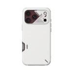 Aulumu A18 Armor Slim Shockproof Case for iPhone 17/18 Pro Max - White on iPhone 18 Pro Max Burgundy