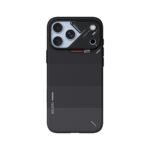 Aulumu A18 Ultra Slim Gradient Aramid Fiber Case for iPhone 17/18 Pro Max - Ombre Black on iPhone 18 Pro Max Glacier