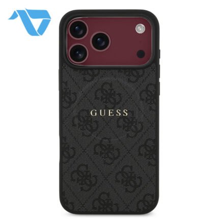 guess-iphone-18-pro-max-back-cover-case-magsafe-pu-leather-4g-classic-logo-black-on-burgundy-iphone