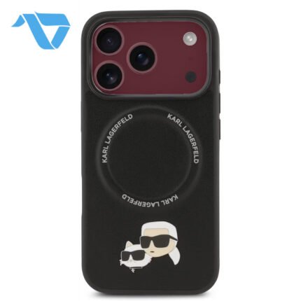 karl-lagerfeld-pu-leather-case-with-karl-choupette-head-pins-for-iphone-18-pro-max-black-on-burgundy-iphone